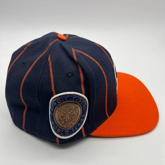 Detroit Tigers Snapback Hat Cap Adult OSFA Blue Orange Pro Standard MLB NWT - Picture 2 of 7